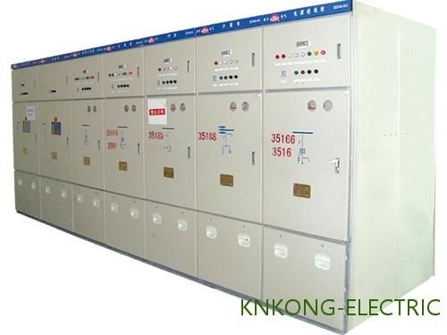 SF6 মেটাল ক্ল্যাড গ্যাস ইনসুলেটেড সুইচগিয়ার 36KV MV GIS বৈদ্যুতিক সরঞ্জাম